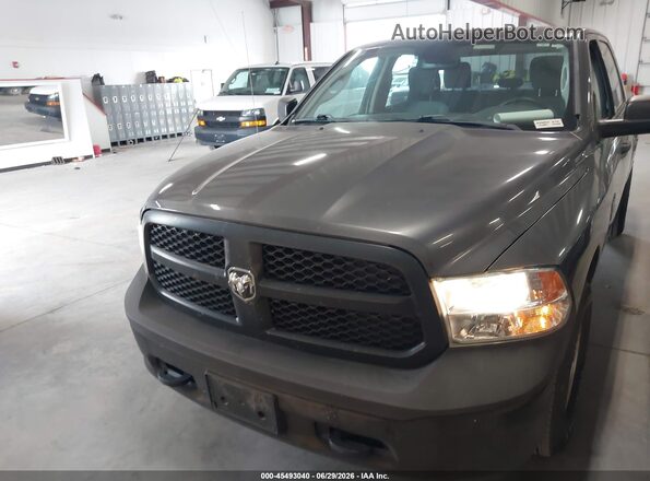 1C6RR7KG3GS341799 2016 RAM 1500 Gray Front view