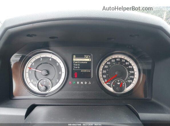 1C6RR7KG3GS390548 2016 RAM 1500 White Vista de los asientos traseros