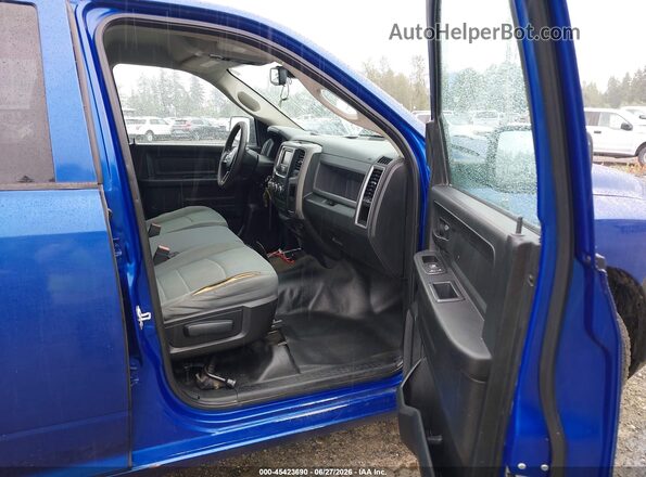 1C6RR7KG3GS396172 2016 RAM 1500 Синий Вид салона спереди