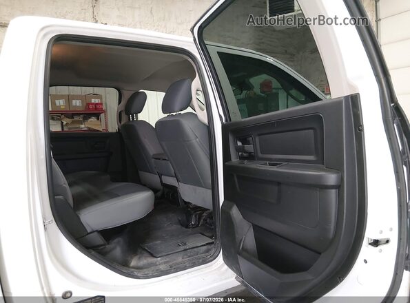 1C6RR7KG3JS293129 2018 RAM 1500 Белый Вид наклейки с VIN-кодом