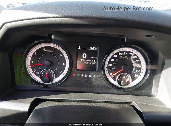 1C6RR7KG3JS294197 2018 RAM 1500 Gray უკანა სავარძლების ხედი