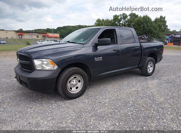 1C6RR7KG4JS306681 2018 RAM 1500 Black Առջևի ձախ երեք քառորդ տեսարան