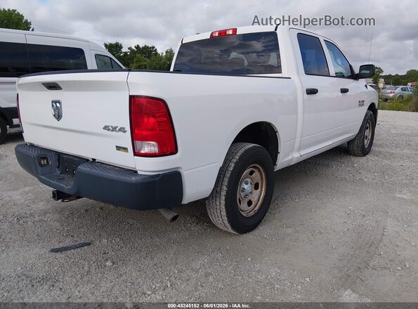 1C6RR7KG4JS306745 2018 RAM 1500 White Rear right