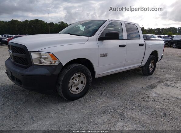 1C6RR7KG4JS306745 2018 RAM 1500 White Front left