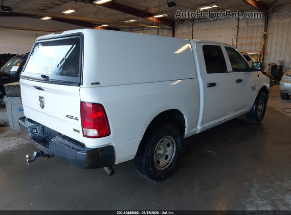 1C6RR7KG4JS318989 2018 RAM 1500 White Trasero derecho
