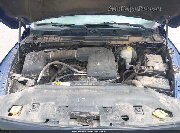 1C6RR7KG5GS369684 2016 RAM 1500 Blue Widok z tyłu