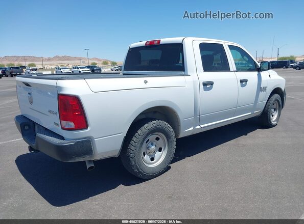 1C6RR7KG5JS144172 2018 RAM 1500 Белый Задняя правая четверть