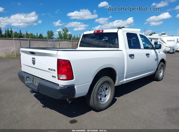 1C6RR7KG5JS300520 2018 RAM 1500 Белый Задняя правая четверть