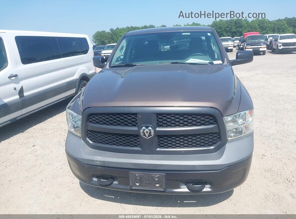 1C6RR7KG5JS306740 2018 RAM 1500 Gray Front view