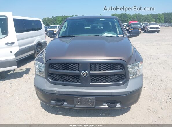 1C6RR7KG5JS306740 2018 RAM 1500 Gray Instrument cluster view