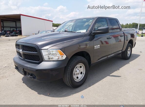 1C6RR7KG5JS306754 2018 RAM 1500 Gray Front left