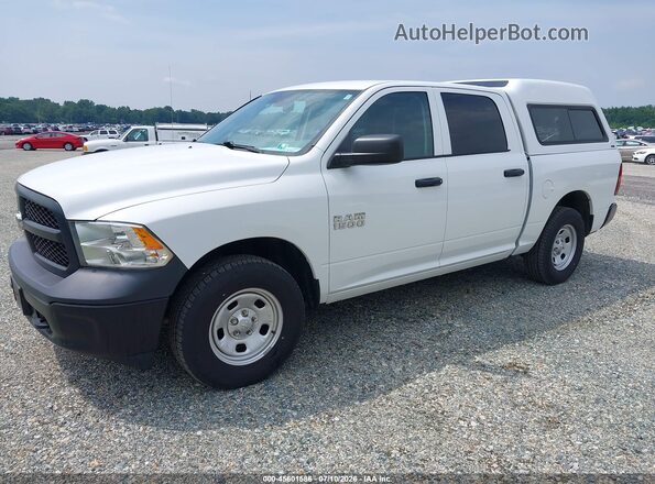 1C6RR7KG6GS341814 2016 RAM 1500 Белый Передняя левая четверть
