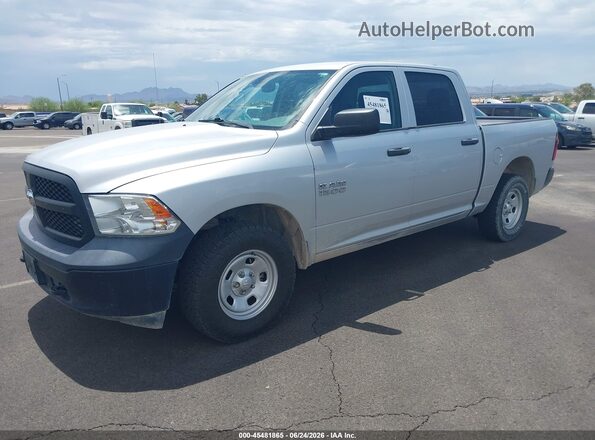 1C6RR7KG6GS348892 2016 RAM 1500 Серебряный Передняя левая четверть
