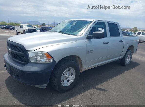 1C6RR7KG6GS348892 2016 RAM 1500 Серебряный Вид задней части салона