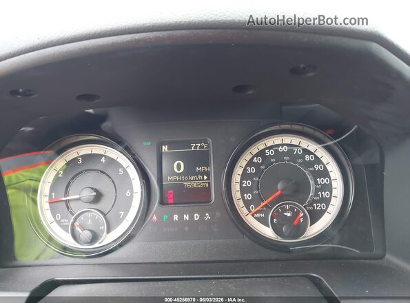 1C6RR7KG6HS845149 2017 RAM 1500 White Вид задніх сидінь