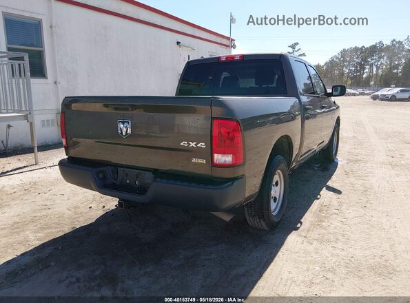 1C6RR7KG6JS323112 2018 RAM 1500 Brown Задня права чверть