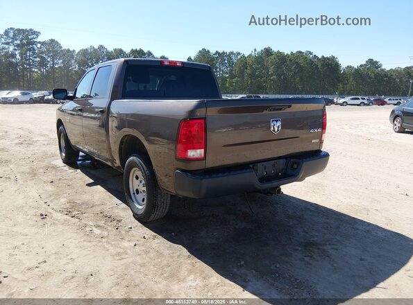 1C6RR7KG6JS323112 2018 RAM 1500 Brown Задня ліва чверть