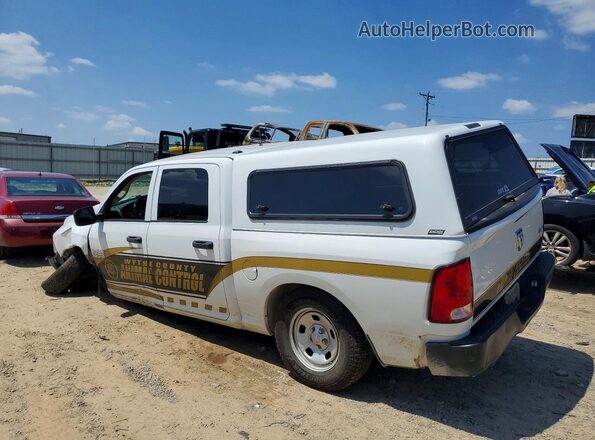 1C6RR7KG6MS501279 2021 RAM 1500 Белый Задняя левая четверть