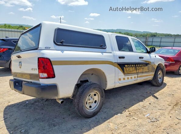 1C6RR7KG6MS501279 2021 RAM 1500 Белый Задняя правая четверть