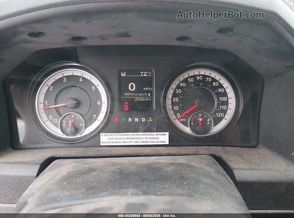 1C6RR7KG7GS345385 2016 RAM 1500 Black Vista de los asientos traseros