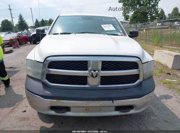 1C6RR7KG7HS641024 2017 RAM 1500 White Вид щитка приладів