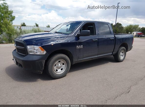 1C6RR7KG7HS834032 2017 RAM 1500 Синий Передняя левая четверть