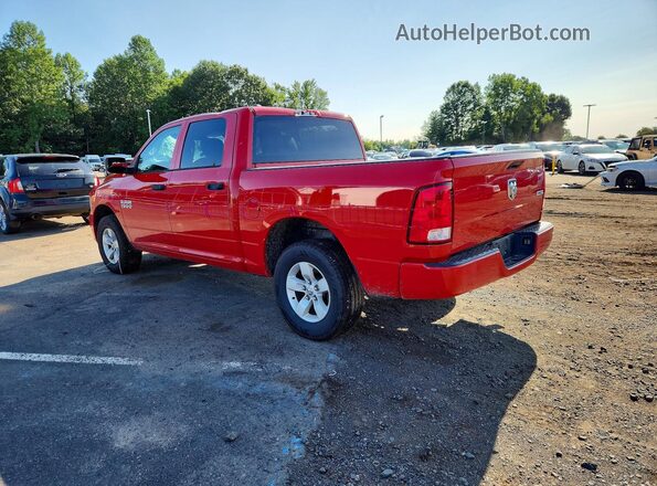 1C6RR7KG7JS102490 2018 RAM 1500 Red უკანა მარცხენა