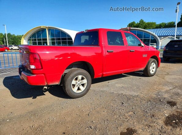 1C6RR7KG7JS102490 2018 RAM 1500 Red უკანა მარჯვენა