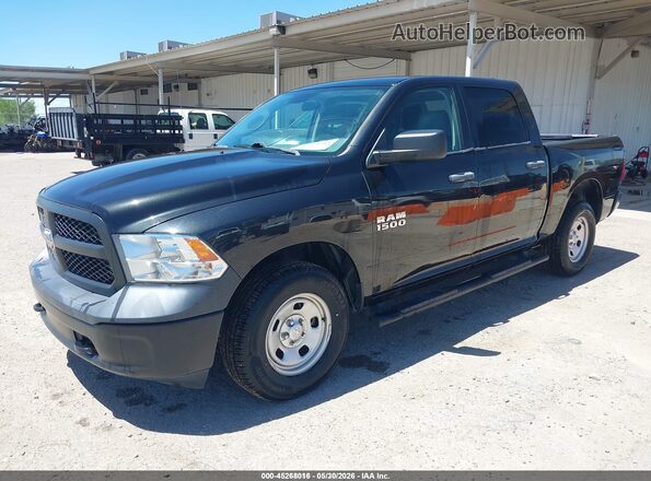 1C6RR7KG7JS286524 2018 RAM 1500 Black Przód lewy