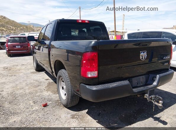 1C6RR7KG7JS293134 2018 RAM 1500 Black Rear left