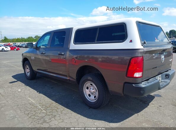 1C6RR7KG7JS306660 2018 RAM 1500 Brown Rear left