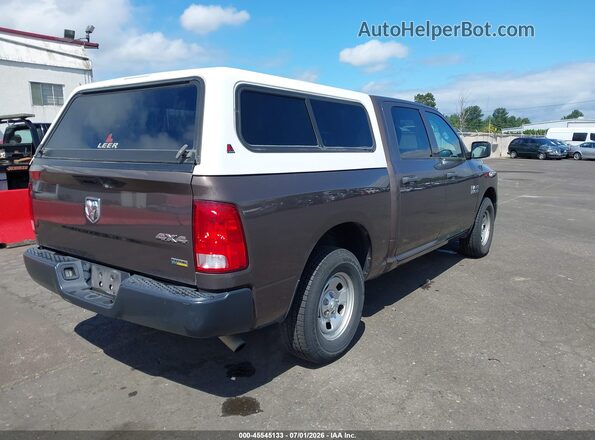 1C6RR7KG7JS306660 2018 RAM 1500 Brown Rear right