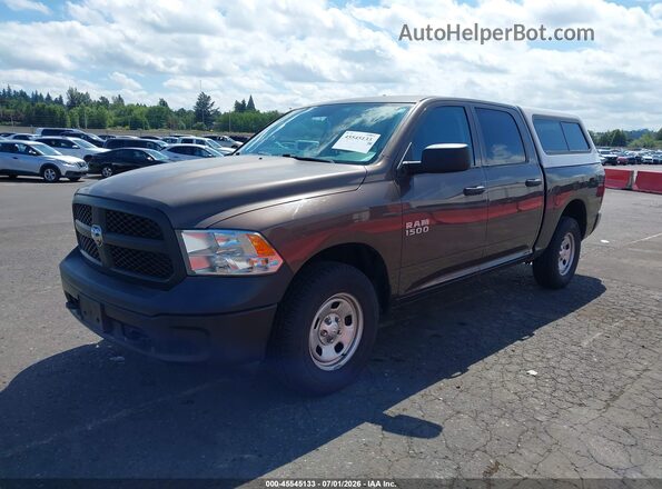 1C6RR7KG7JS306660 2018 RAM 1500 Brown Front left
