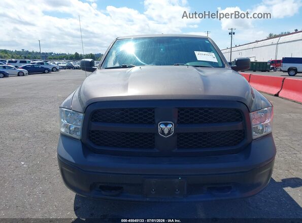 1C6RR7KG7JS306660 2018 RAM 1500 Brown Instrument cluster view