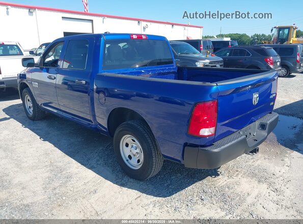 1C6RR7KG7JS306741 2018 RAM 1500 Blue Rear left
