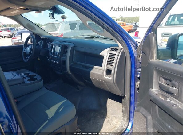 1C6RR7KG7JS306741 2018 RAM 1500 Blue Front interior view