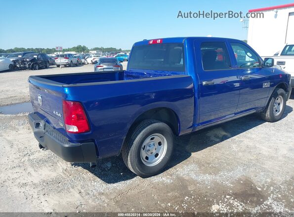 1C6RR7KG7JS306741 2018 RAM 1500 Blue Rear right