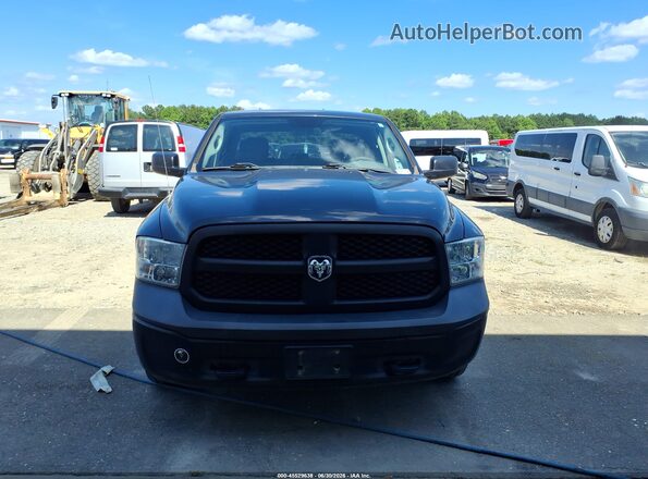 1C6RR7KG7JS306755 2018 RAM 1500 Black Вид щитка приладів