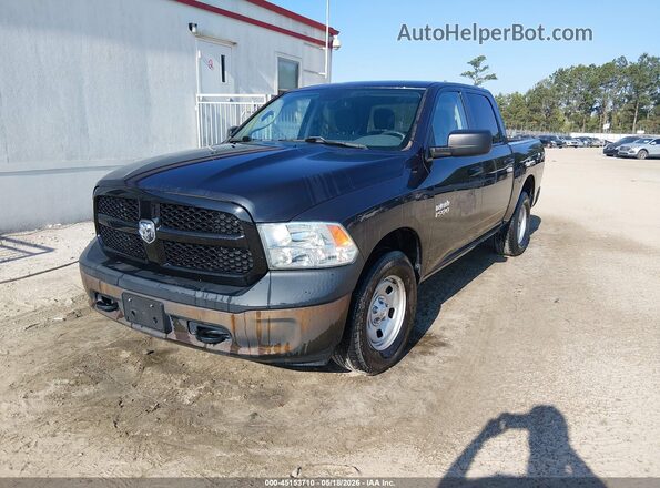 1C6RR7KG7JS319084 2018 RAM 1500 Dark Blue Vista tres cuartos delantera izquierda