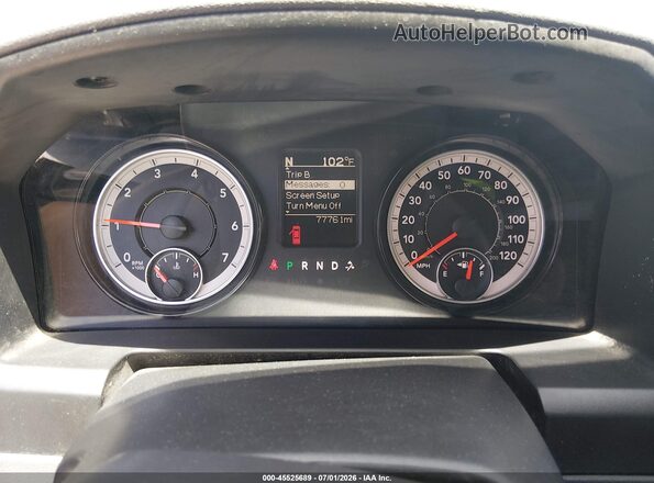 1C6RR7KG7KS548480 2019 RAM 1500 CLASSIC Gray Հետևի նստատեղերի տեսք