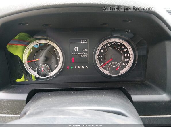1C6RR7KG8GS128749 2016 RAM 1500 Green Вид задніх сидінь