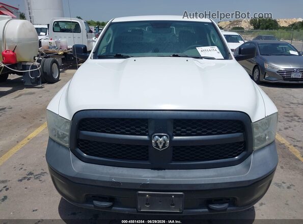 1C6RR7KG8GS362518 2016 RAM 1500 White Вид щитка приладів