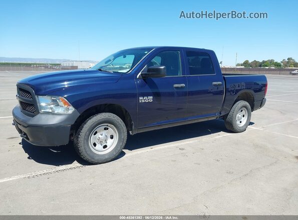 1C6RR7KG8HS592464 2017 RAM 1500 Blue Передня ліва чверть