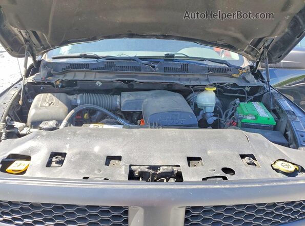 1C6RR7KG8HS845380 2017 RAM 1500 Зеленый Вид задней части салона