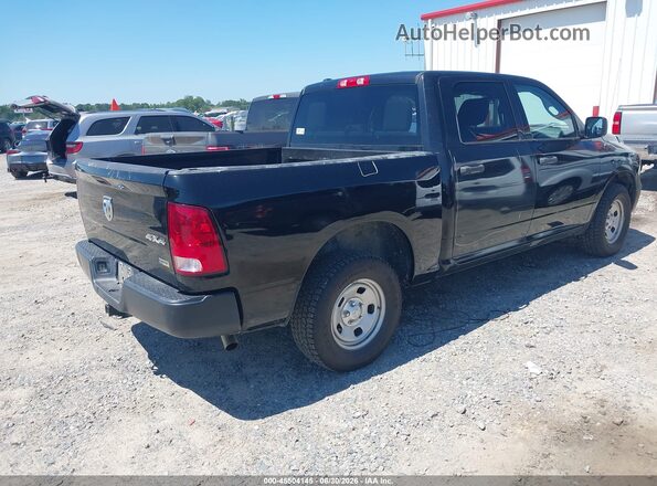 1C6RR7KG8JS306747 2018 RAM 1500 Black Rear right