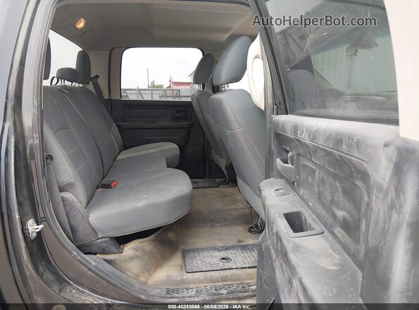 1C6RR7KG8JS318980 2018 RAM 1500 Black Vista de la etiqueta del VIN