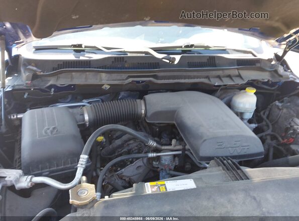 1C6RR7KG9GS362477 2016 RAM 1500 Blue Widok z tyłu