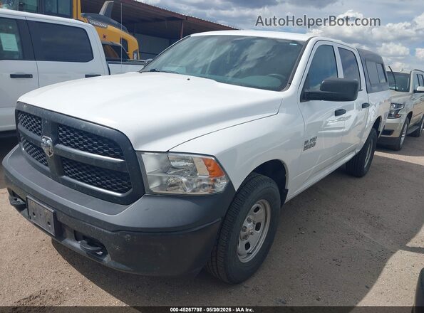1C6RR7KG9JS286508 2018 RAM 1500 White Передня ліва чверть