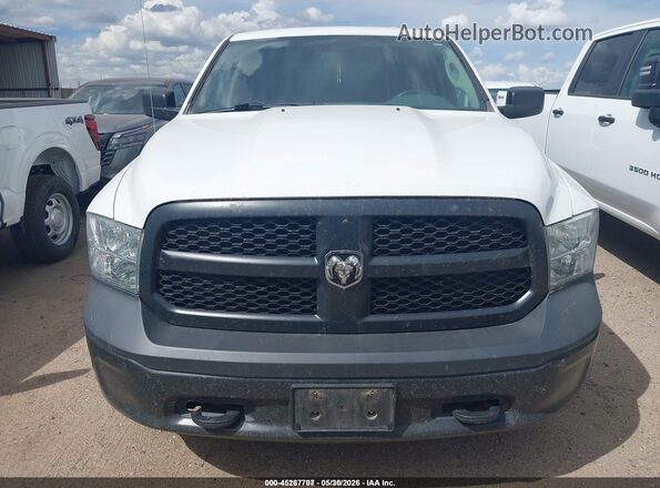 1C6RR7KG9JS286508 2018 RAM 1500 White Вид щитка приладів
