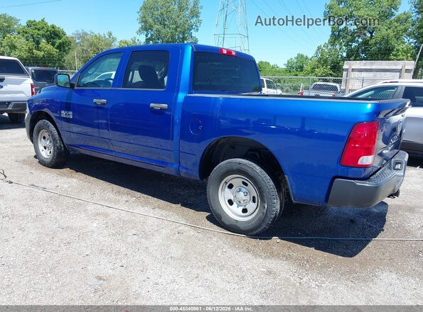 1C6RR7KG9JS293104 2018 RAM 1500 Blue Rear left
